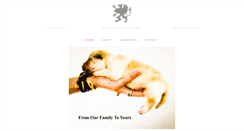 Desktop Screenshot of grifoncino-labradors.com